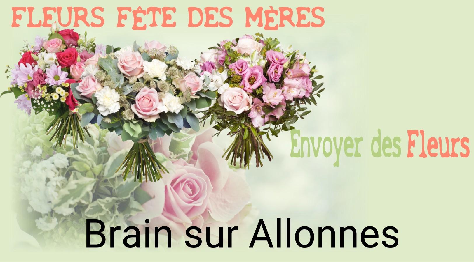 Bouquet de Fête des Mères livré à Brain-sur-Allonnes